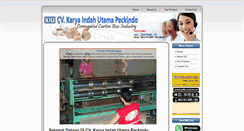 Desktop Screenshot of kiu-packindo.com