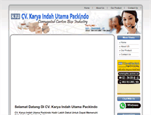 Tablet Screenshot of kiu-packindo.com